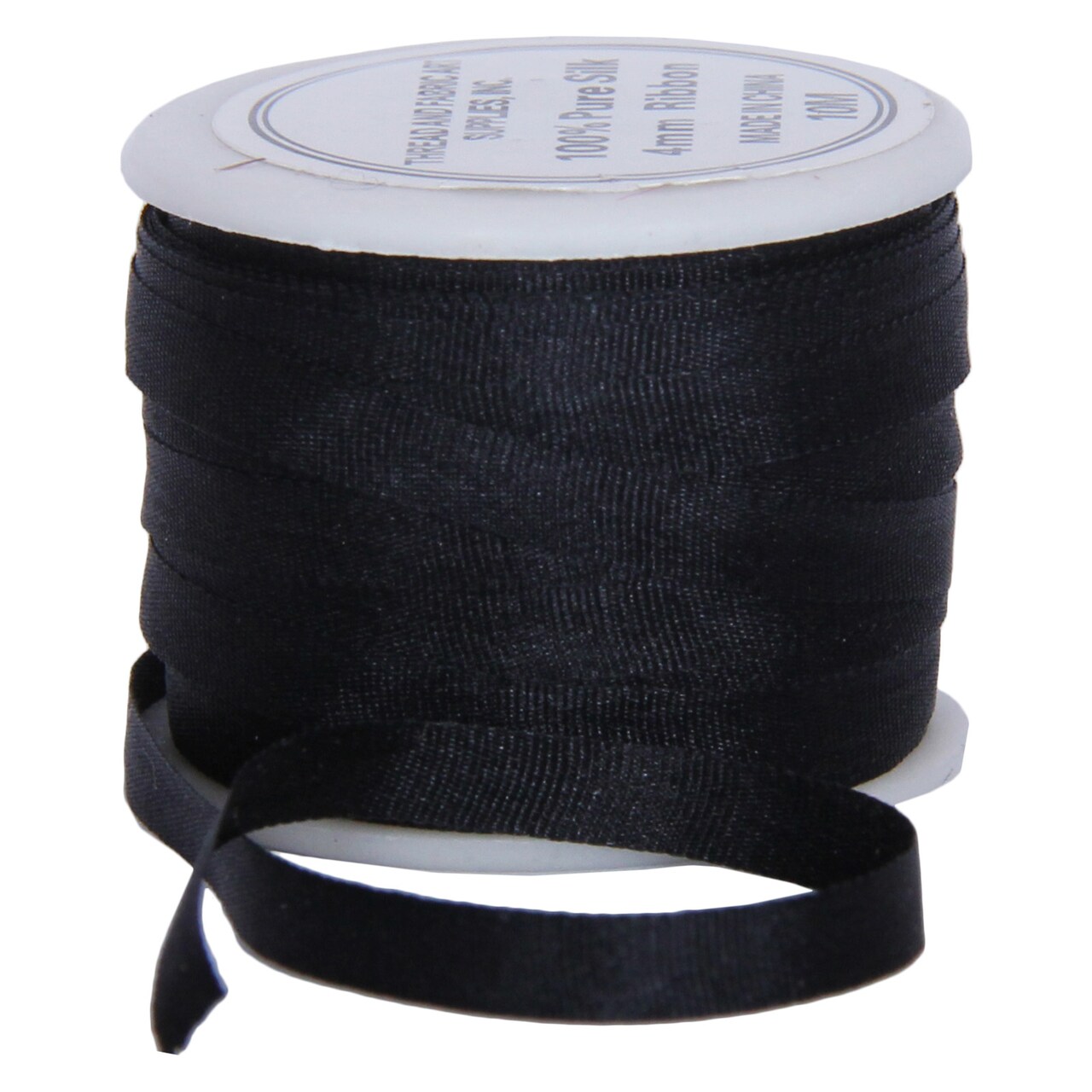 Threadart 100% Pure Silk Ribbon - 3 Widths 2MM, 4MM, 7MM - 50 Colors Available